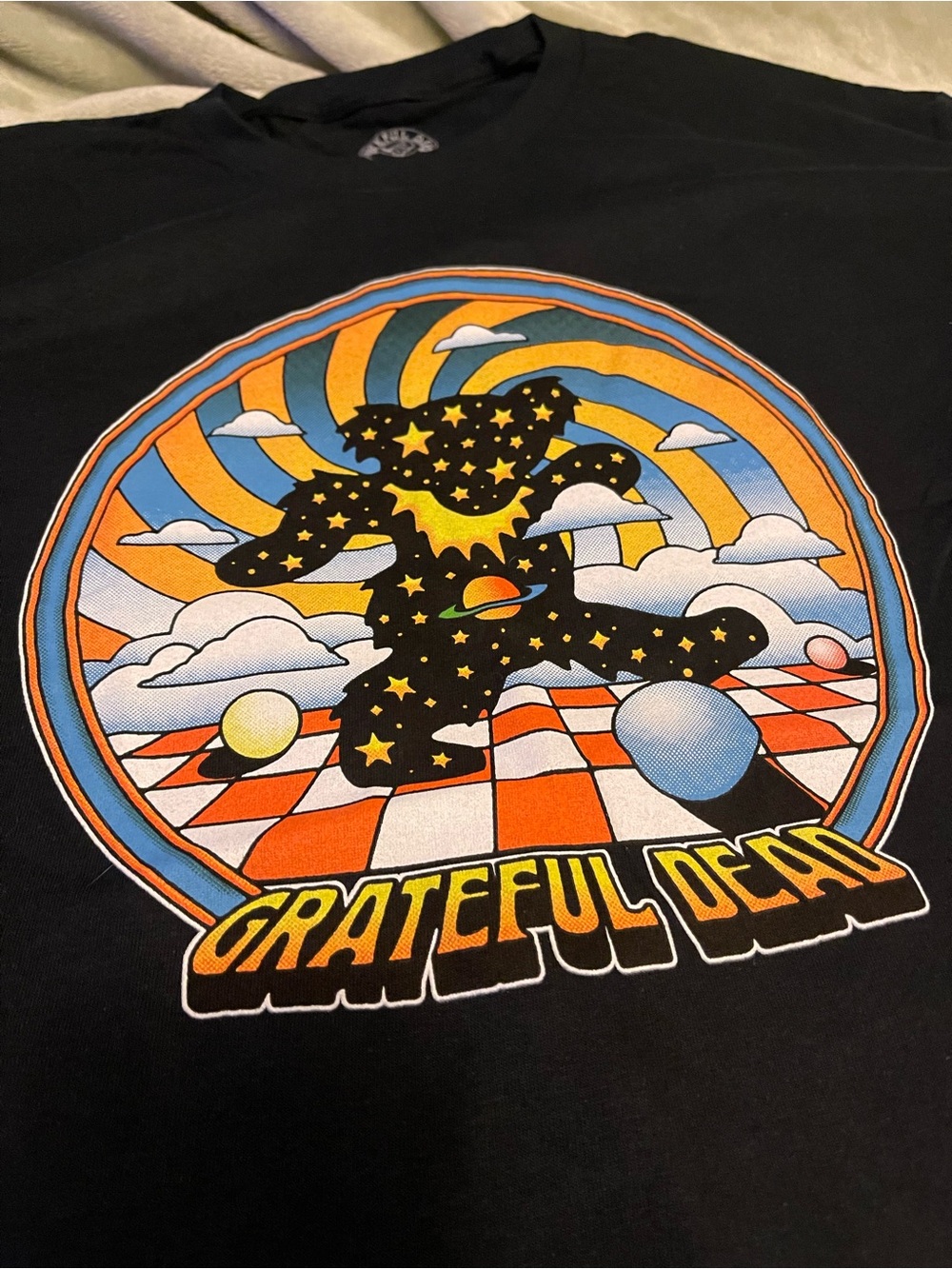 Grateful Dead band graphic shirt